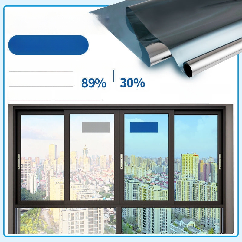 Vienpusēja privātuma logu plēve ar elektrostatisku pielīmēšanu – saules aizsardzība un siltumizolācija stiklam