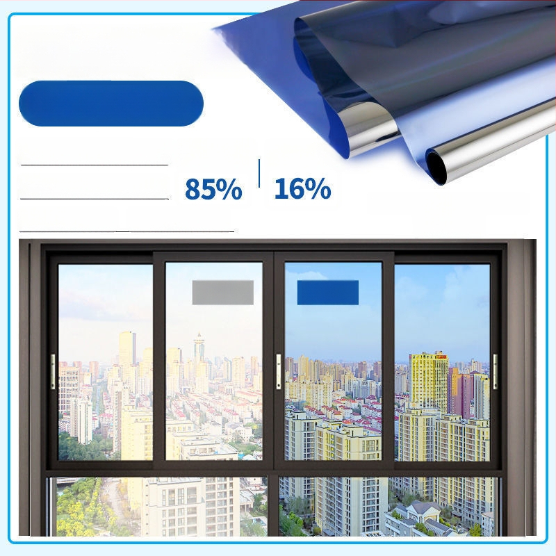 Vienpusēja privātuma logu plēve ar elektrostatisku pielīmēšanu – saules aizsardzība un siltumizolācija stiklam