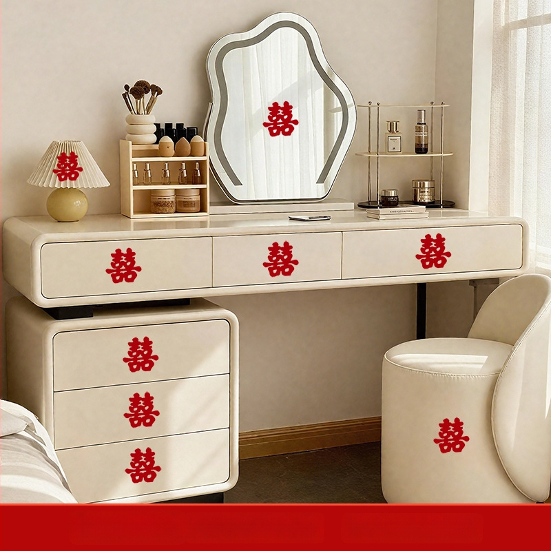 Laimes vārdu uzlīmes kāzu interjeram guļamistabā, garderobes un kosmētikas galdiņam | pašlīmējošas, zīmols Trip, bez importa