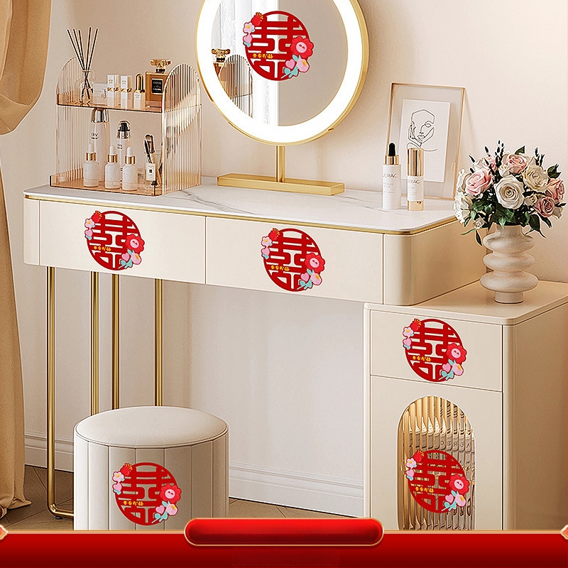 Laimes vārdu uzlīmes kāzu interjeram guļamistabā, garderobes un kosmētikas galdiņam | pašlīmējošas, zīmols Trip, bez importa