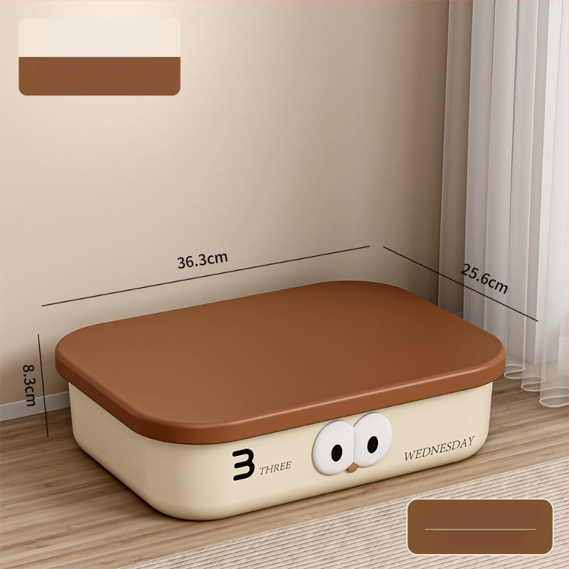 Galda uzglabāšanas kārba, 16 L, PP plastmasa, ar vāciņu, stohējama