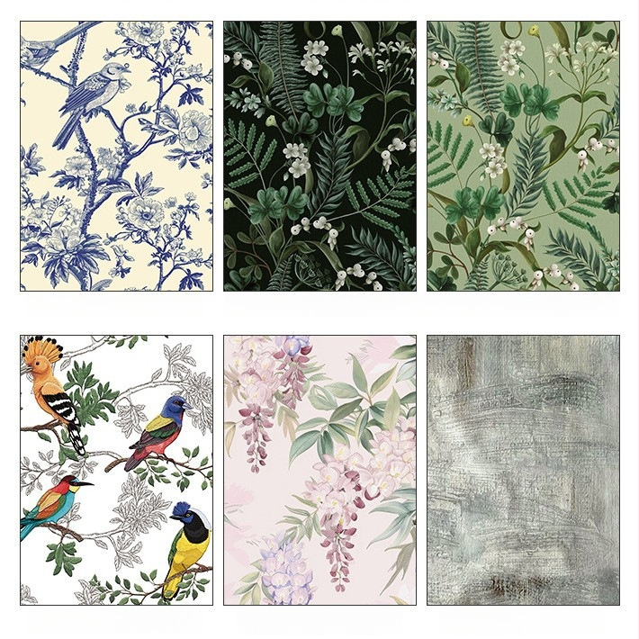 PVC seina kleebis taimekirjaga; enesekleepuv; veekindel; õli- ja mustuskindel; sobib elutuppa, magamistuppa, tööruumi, kööki ja vannituppa.