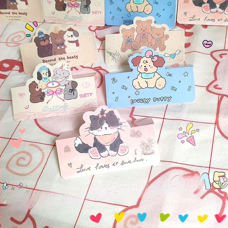 Apyrankių pakuotės kortelės - kartoninis popierius - 100 lapų komplektas - papuošalų pakuotė