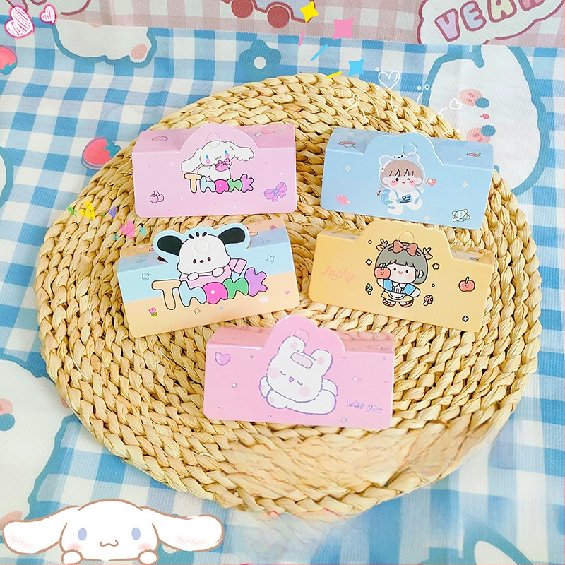 Apyrankių pakuotės kortelės - kartoninis popierius - 100 lapų komplektas - papuošalų pakuotė