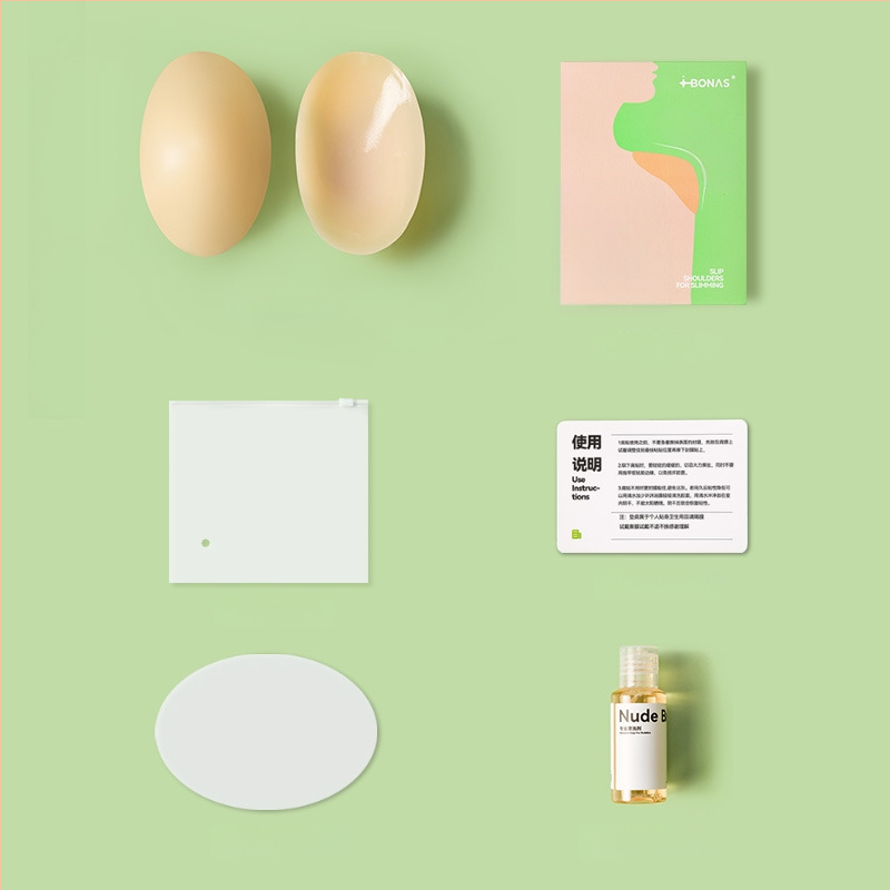 Kefei silikona plecu spilventiņi – biezināti, neredzami, 2024. gada pavasara izlaidums