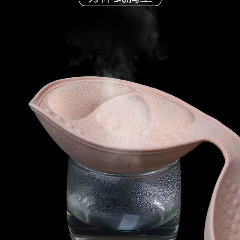 Lateksa krūšu spilventiņi, ekstrabezi, elpojoši, ar maināmiem ievietojumiem