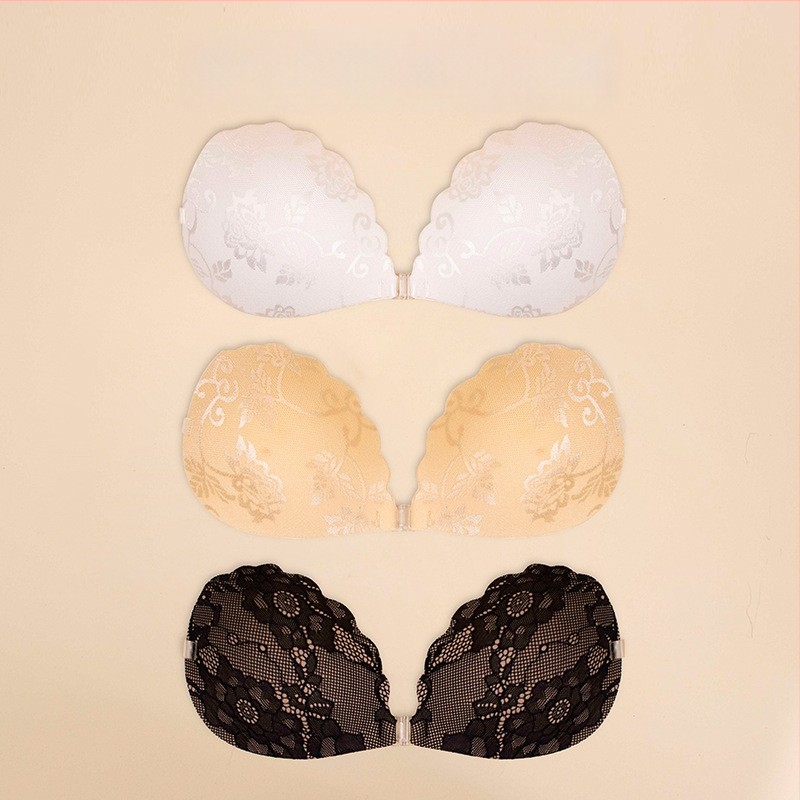 Shell Lace Chest Sticker – elpojošs, neredzams, bez pēdām, savelk, plāna mežģīne