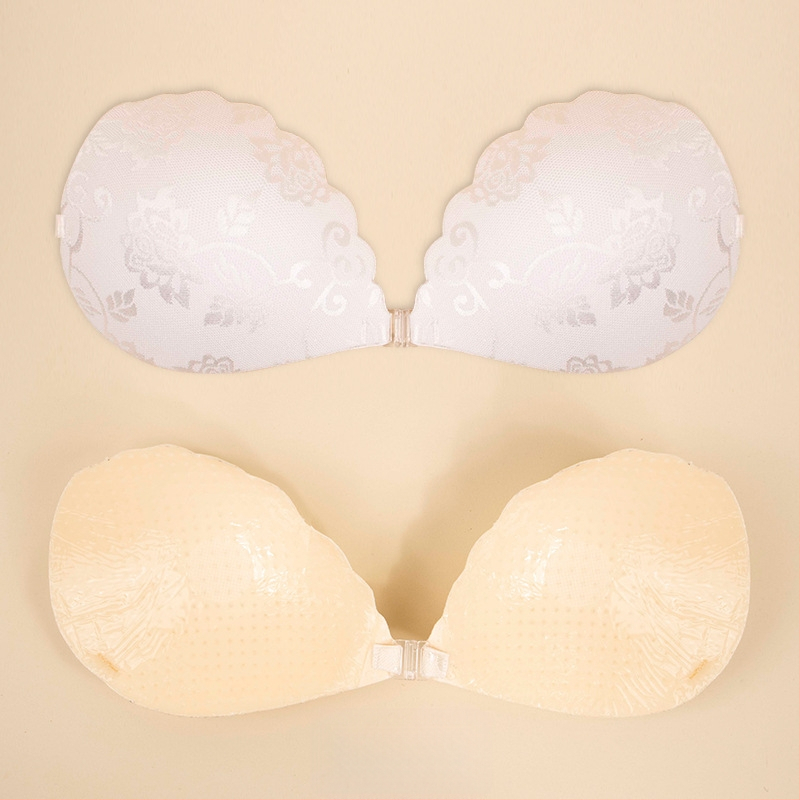 Shell Lace Chest Sticker – elpojošs, neredzams, bez pēdām, savelk, plāna mežģīne