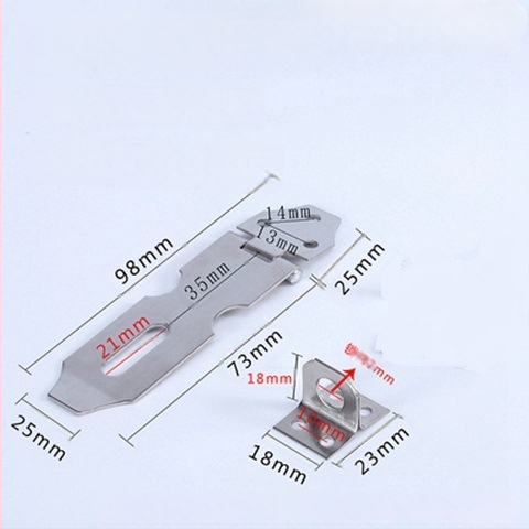 Nerūsējošā tērauda aizslēdzējs skapjiem — 201 nerūsējošā tērauda, virsmas apstrāde wire-drawn, mūsdienīgs vienkāršs stils, zīmols Lock Card, piemērots skolām, mājas vajadzībām, internātiem, rūpnīcām, ārējai lietošanai