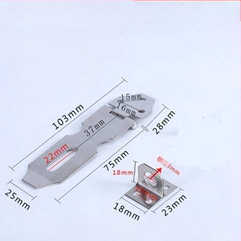 Nerūsējošā tērauda aizslēdzējs skapjiem — 201 nerūsējošā tērauda, virsmas apstrāde wire-drawn, mūsdienīgs vienkāršs stils, zīmols Lock Card, piemērots skolām, mājas vajadzībām, internātiem, rūpnīcām, ārējai lietošanai