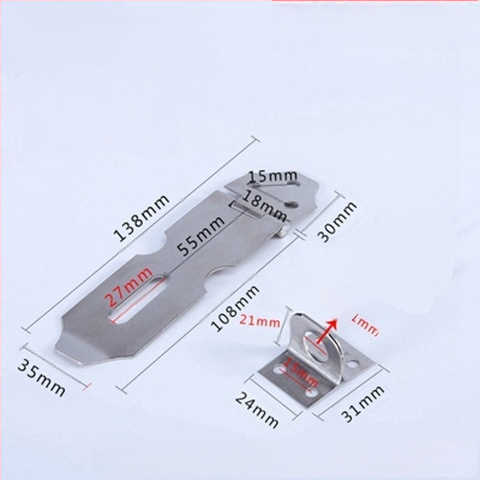 Nerūsējošā tērauda aizslēdzējs skapjiem — 201 nerūsējošā tērauda, virsmas apstrāde wire-drawn, mūsdienīgs vienkāršs stils, zīmols Lock Card, piemērots skolām, mājas vajadzībām, internātiem, rūpnīcām, ārējai lietošanai