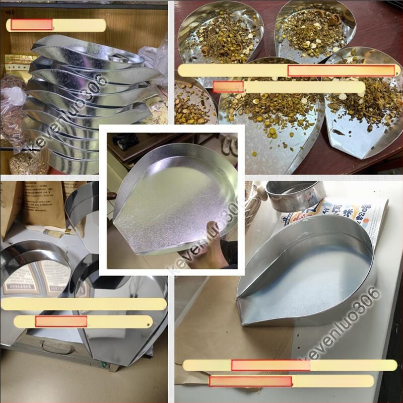 Roostevabast terasest traditsioonilise hiina meditsiini anum, ovaalne kujuga, apteekidele ja kliinikutele