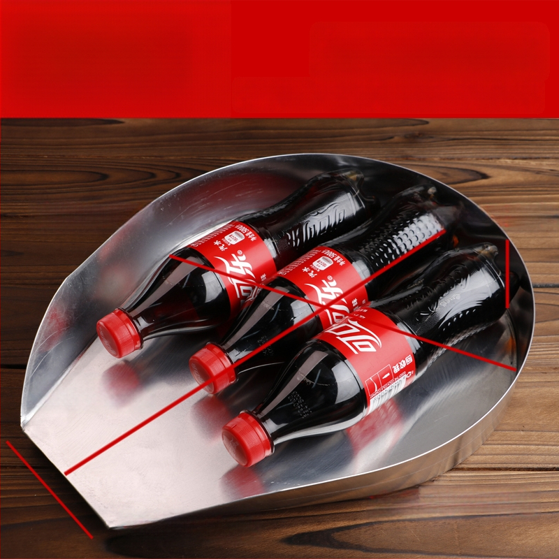 Roostevabast terasest traditsioonilise hiina meditsiini anum, ovaalne kujuga, apteekidele ja kliinikutele