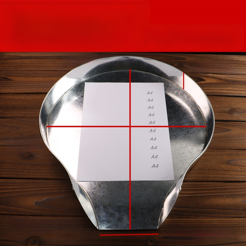 Roostevabast terasest traditsioonilise hiina meditsiini anum, ovaalne kujuga, apteekidele ja kliinikutele