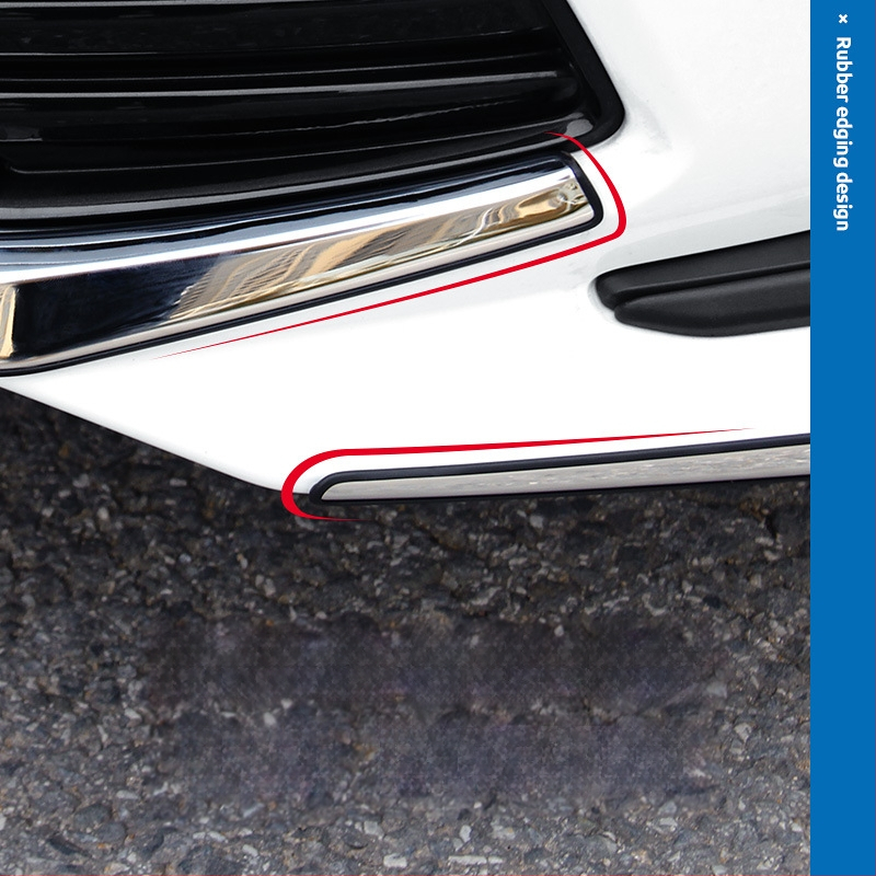 Toyota Corolla 2019–2024 jaoks: esikaitseraiba, nurga kaitse, udutuled dekoratiivne joon; ei ühildu sportversiooniga.