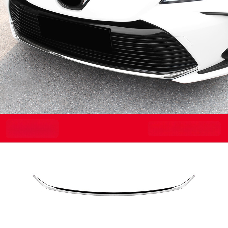 Toyota Corolla 2019–2024 jaoks: esikaitseraiba, nurga kaitse, udutuled dekoratiivne joon; ei ühildu sportversiooniga.