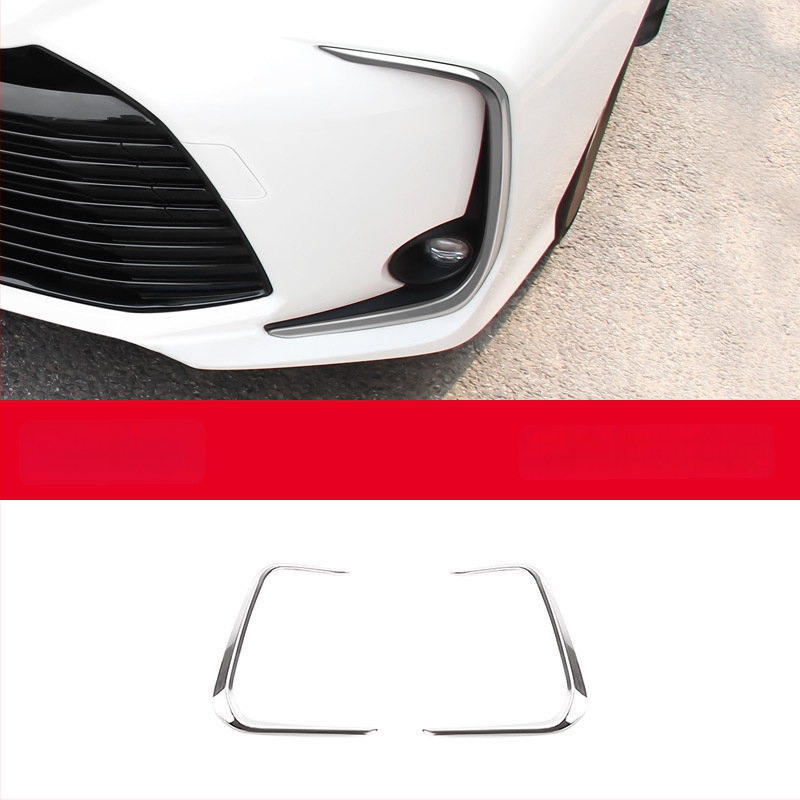 Toyota Corolla 2019–2024 jaoks: esikaitseraiba, nurga kaitse, udutuled dekoratiivne joon; ei ühildu sportversiooniga.