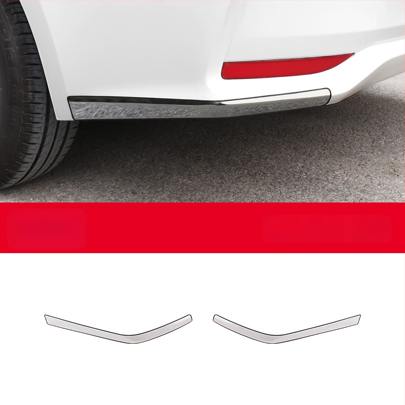 Toyota Corolla 2019–2024 jaoks: esikaitseraiba, nurga kaitse, udutuled dekoratiivne joon; ei ühildu sportversiooniga.