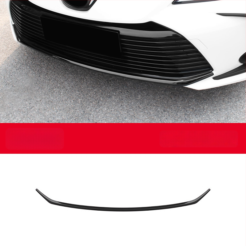 Toyota Corolla 2019–2024 jaoks: esikaitseraiba, nurga kaitse, udutuled dekoratiivne joon; ei ühildu sportversiooniga.