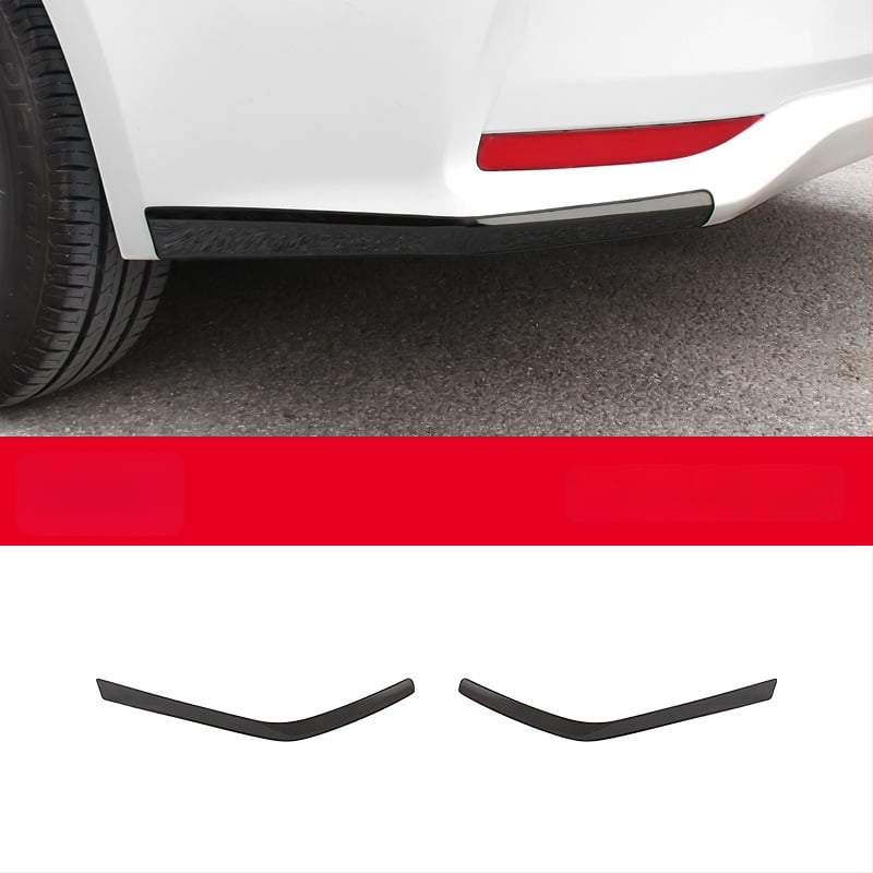 Toyota Corolla 2019–2024 jaoks: esikaitseraiba, nurga kaitse, udutuled dekoratiivne joon; ei ühildu sportversiooniga.