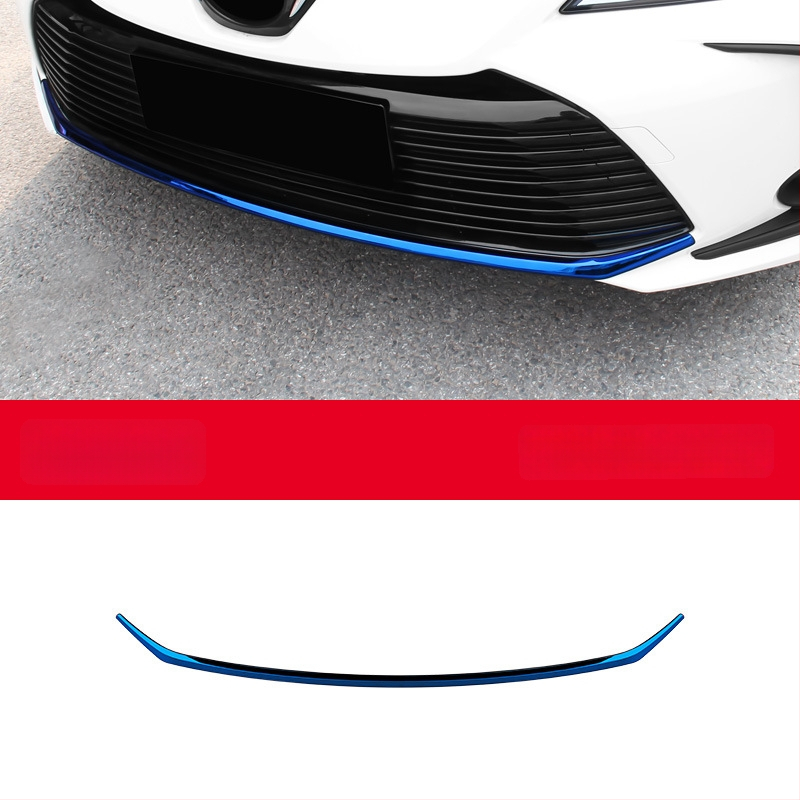 Toyota Corolla 2019–2024 jaoks: esikaitseraiba, nurga kaitse, udutuled dekoratiivne joon; ei ühildu sportversiooniga.