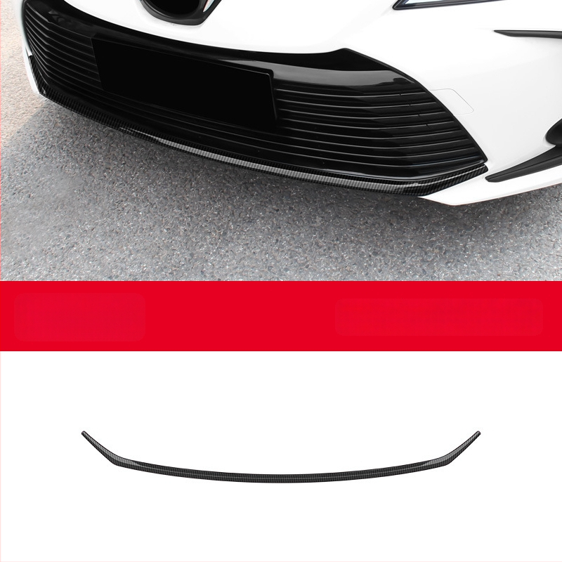 Toyota Corolla 2019–2024 jaoks: esikaitseraiba, nurga kaitse, udutuled dekoratiivne joon; ei ühildu sportversiooniga.