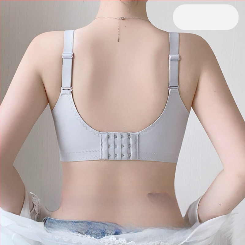 Formējošs krūšturis, bez magnētiem un metāla; 3/4 kauss; forma: augšpusē plāns, apakšpusē biezs; fiksētas siksnas; aizmugurē trīs rindu aizdare; materiāls: neilons-spandeks