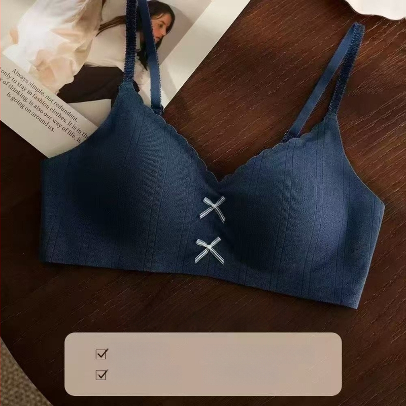 Õmblusteta rinnahoidja väikese rinnaga, hingav, 3/4 kaussi, õhukesed vormitud tassid, selja kinnitusega kahekordse sulgemisega