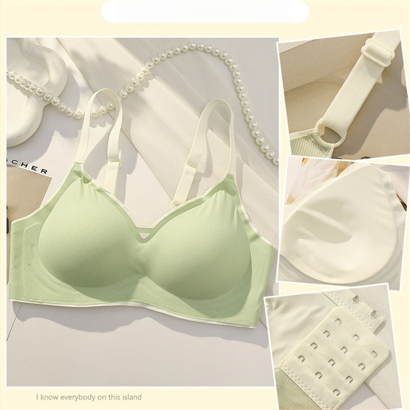 Bešuvine rinnahoidja nailonist, 3/4 kauss, ilma terasrõngast, fikseeritud topeltrihmad, tagant kolm konksu rida (Nailon; 3/4 kauss; ilma terasrõngast; fikseeritud topeltrihmad; tagant kolm konksu rida)