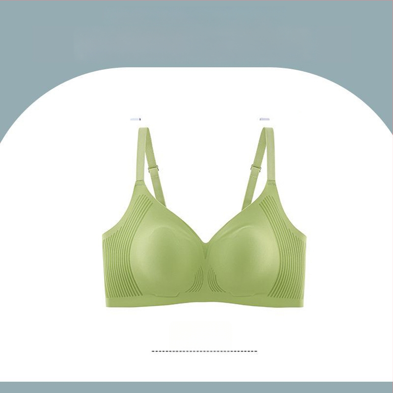 Sutien fără cusături pentru bust mare — fără sârmă, susținere, anti-cădere, cupe turnate ultra-subțiri, bretele reglabile