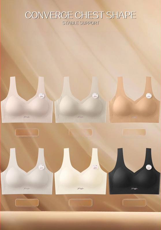 Sutiens ar 3/4 kupu, plānas veidotas kāji no sūnas, neilona audums, fiksētas dubultās siksnas, elpojošs, bezšuvju atbalsts