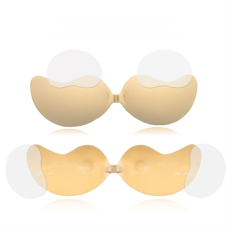 Silikona krūšu plāksteris, mango formas, ultra plāns, neredzams