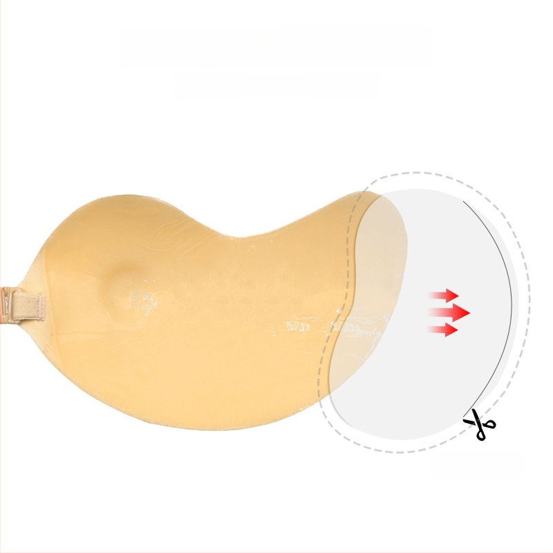 Silikona krūšu plāksteris, mango formas, ultra plāns, neredzams