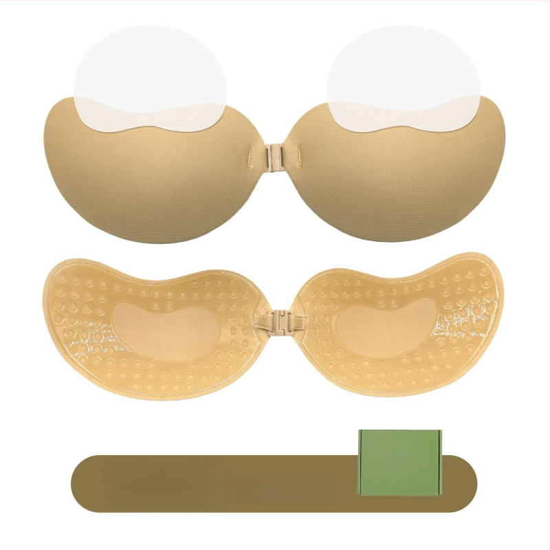 Silikona krūšu plāksteris, mango formas, ultra plāns, neredzams