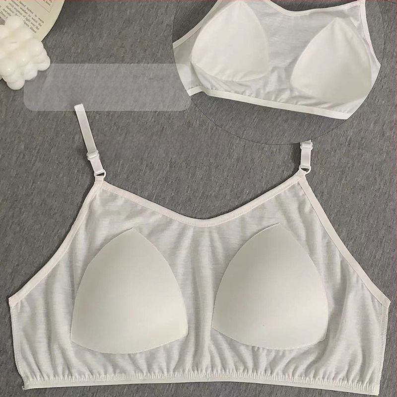 Mežģīņu ultra-plāna krūšu aizpilde nakts apģērbam, šūjama un noņemama