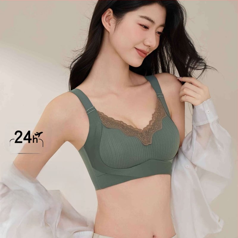 Rinnahoidja ülemise toega, 3/4 kauss, õhukesed vormitud kausid, fikseeritud õlapaelad, selja nelja rea konksu sulgemine