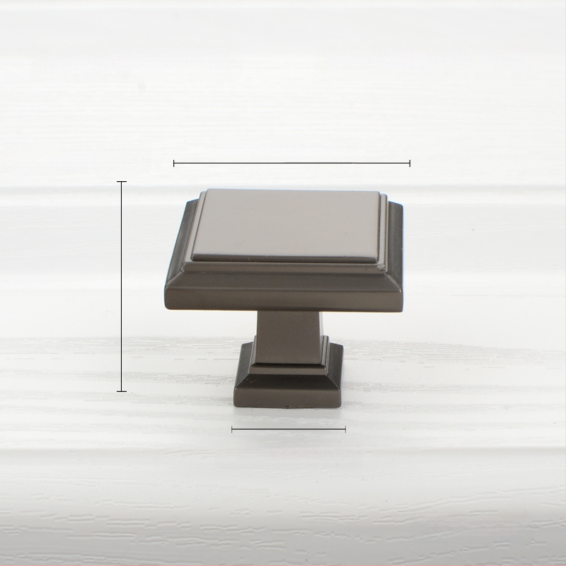 Stalčiaus rankena iš cinko lydinio, Europos stilius, vienos skylės, modelis 5009, tinka stalčiams