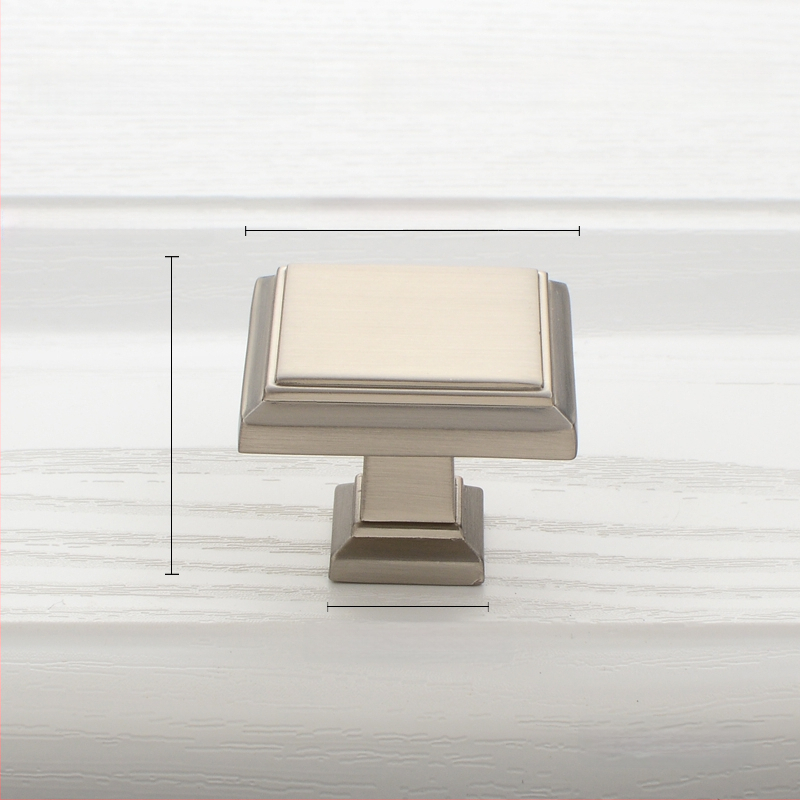 Stalčiaus rankena iš cinko lydinio, Europos stilius, vienos skylės, modelis 5009, tinka stalčiams