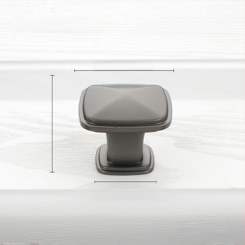 Stalčiaus rankena iš cinko lydinio, Europos stilius, vienos skylės, modelis 5009, tinka stalčiams