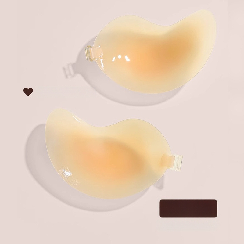 Silikona krūšu spilventiņi sievietēm, ultra plāni, elpojoši un nemanāmi, sprauslu formas mango