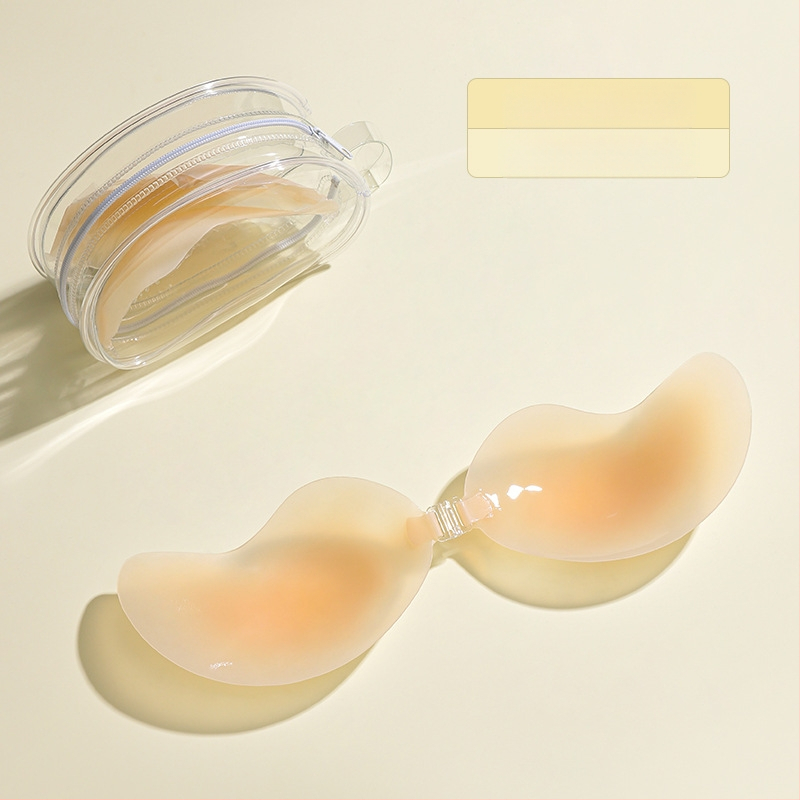 Silikona krūšu spilventiņi sievietēm, ultra plāni, elpojoši un nemanāmi, sprauslu formas mango