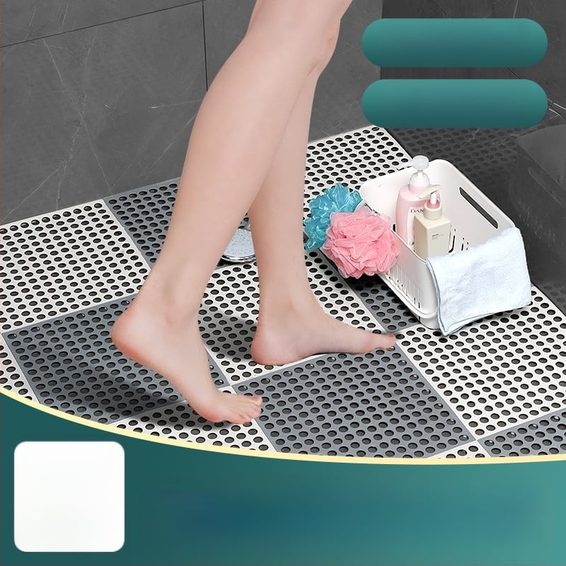 Plastmasas savienojamās paklājiņas vannas istabai un virtuvei, griežami pēc izmēra, pretslīdoši, ūdensizturīgi