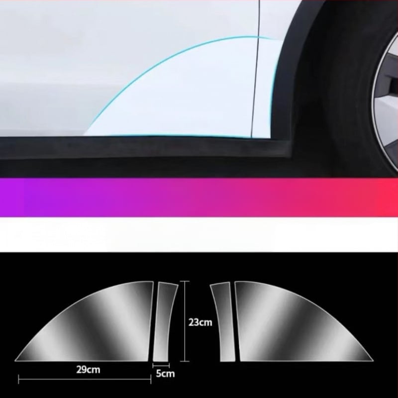 Folie TPU de protecție a ușii din spate pentru Tesla Model Y și Model 3 — compatibilă, garanție de 1 an