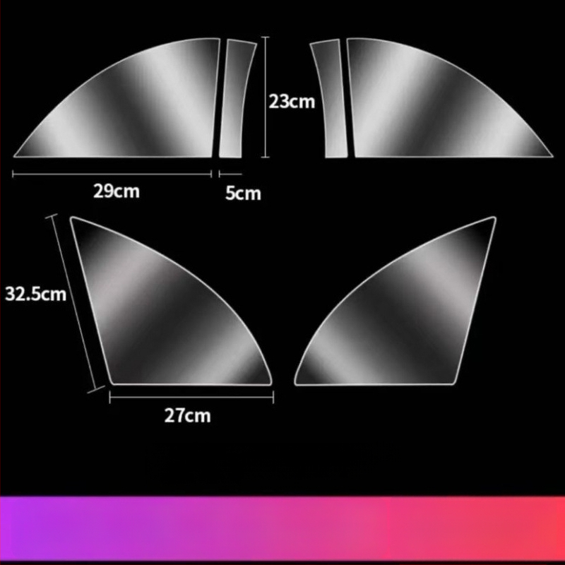 Folie TPU de protecție a ușii din spate pentru Tesla Model Y și Model 3 — compatibilă, garanție de 1 an