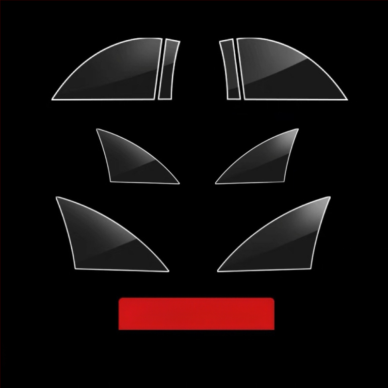 Folie TPU de protecție a ușii din spate pentru Tesla Model Y și Model 3 — compatibilă, garanție de 1 an