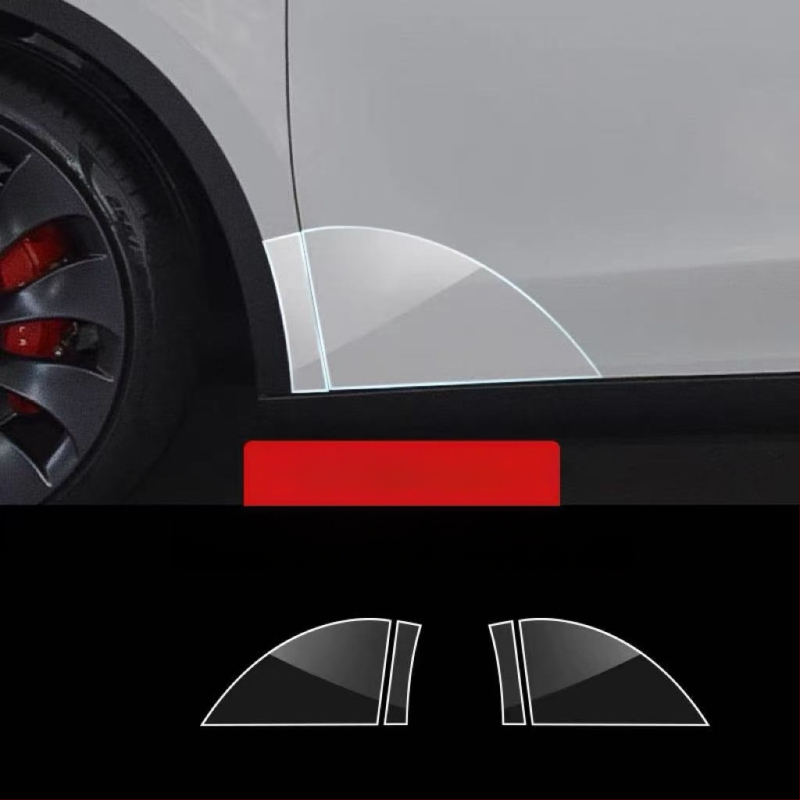 Folie TPU de protecție a ușii din spate pentru Tesla Model Y și Model 3 — compatibilă, garanție de 1 an