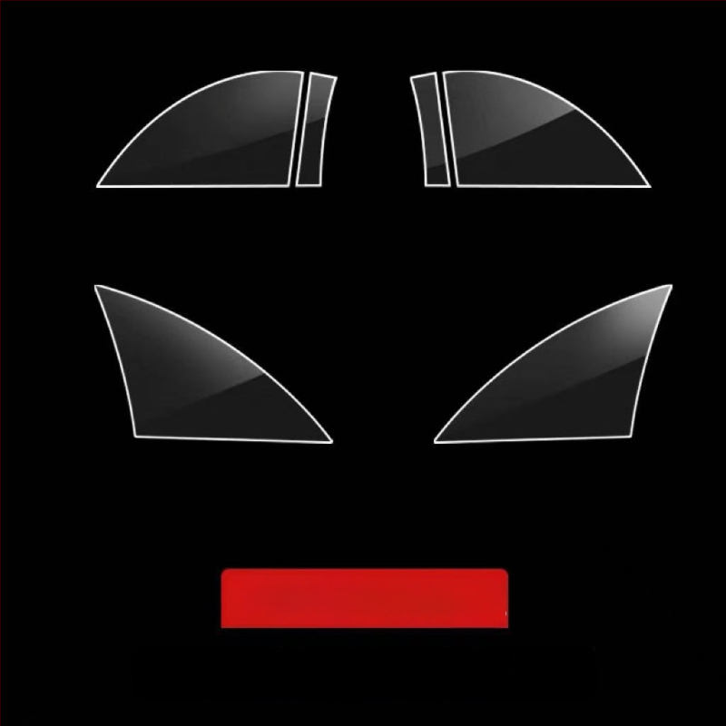 Folie TPU de protecție a ușii din spate pentru Tesla Model Y și Model 3 — compatibilă, garanție de 1 an