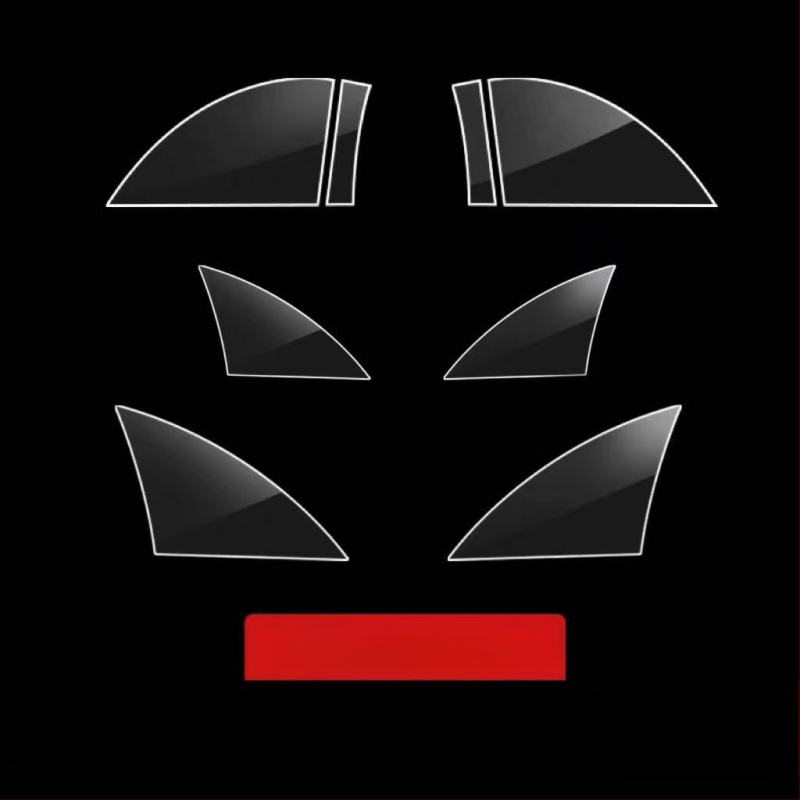 Folie TPU de protecție a ușii din spate pentru Tesla Model Y și Model 3 — compatibilă, garanție de 1 an