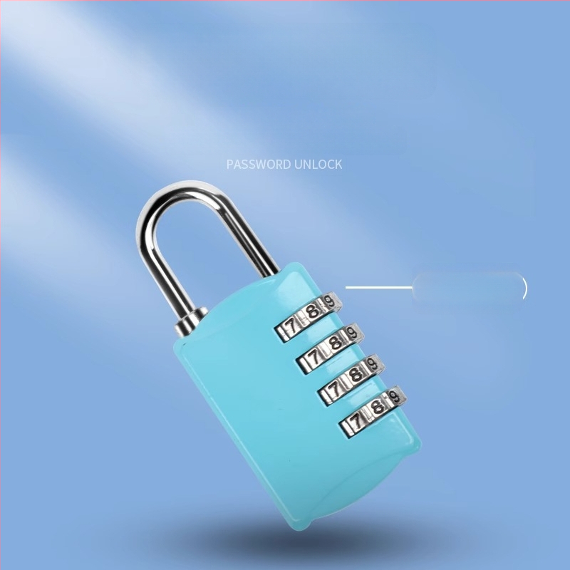 Karikatūras paroles mehāniska aizslēga skapis un bagāžai – cinka sakausējums, slēdzenes stieņa biezums 3.7 mm, stieņa attālums 11 mm, modelis yx-kkmms, mūsdienīgs minimālisma stils