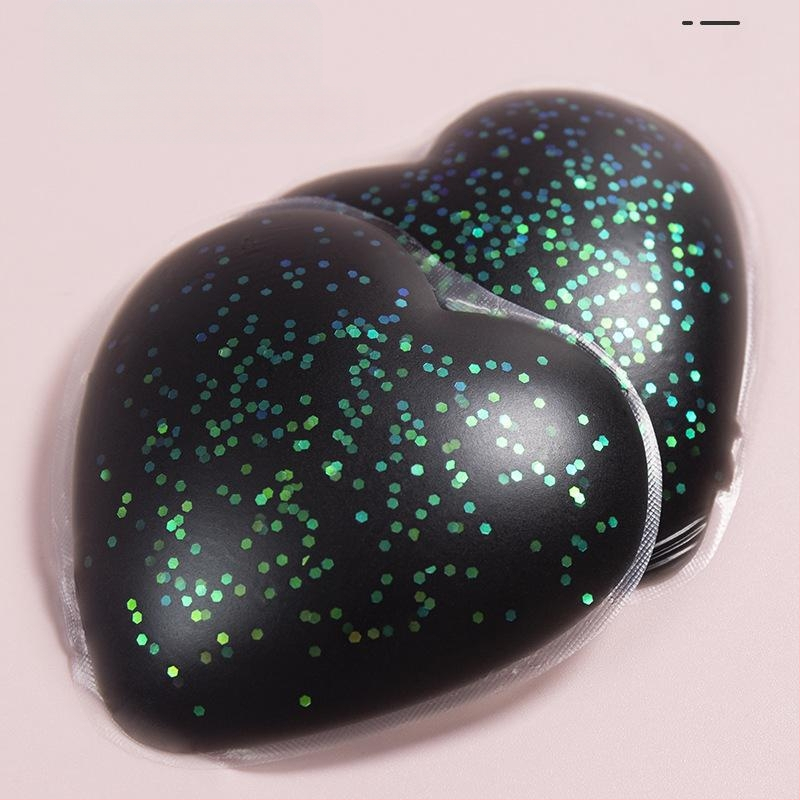 Silikona krūšu aizsegi ar sirds formu, plāni, seksīgs stils, pavasaris 2024